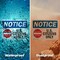 Signmission U.S. Citizens Only OSHA Notice Sign, Aluminum, 18in W x 12in L, 2PK OS-2PACK-NS-A-1218-L-16772 - alternate 2